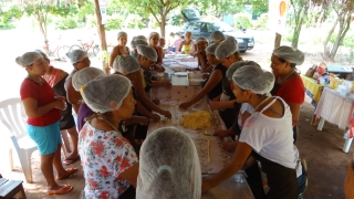Cerca de 150 mulheres das aldeias Bananal, Taunay, Córrego Seco, Lagoinha, Limão Verde e Argola participaram da capacitação.
